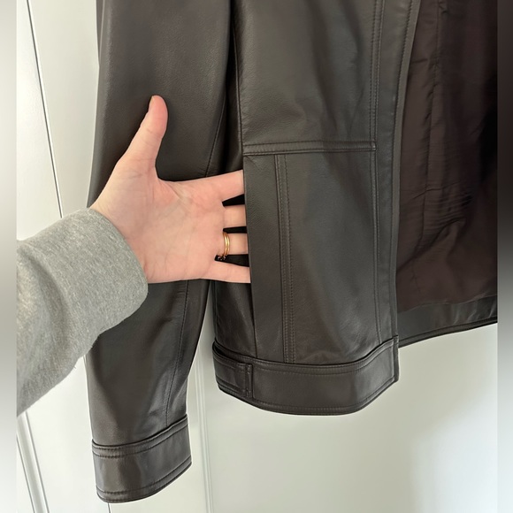Men’s Leather Jacket - Picture 3 of 4
